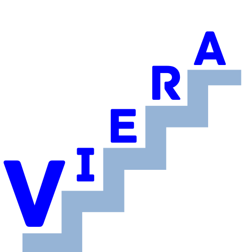 Viera Wealth | Going Up | Blue Logo